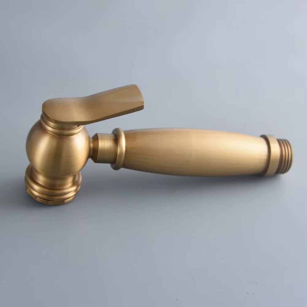 Toilettes en laiton Antique, Bidet à main, pomme de douche, salle de bains, pulvérisateur de Bidet Portable, douche à Jet Nhh186