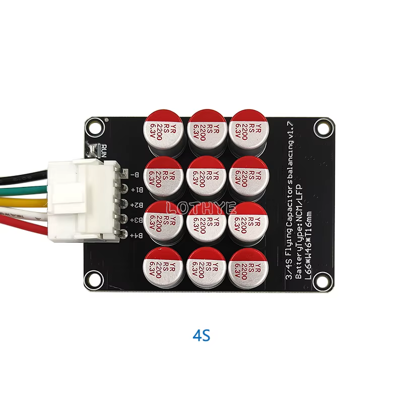 5A 3S 4S 6-8S batterie au Lithium égaliseur actif panneau d'équilibrage Li-ion Lipo Lifepo4 LTO batterie condensateur d'énergie BMS 