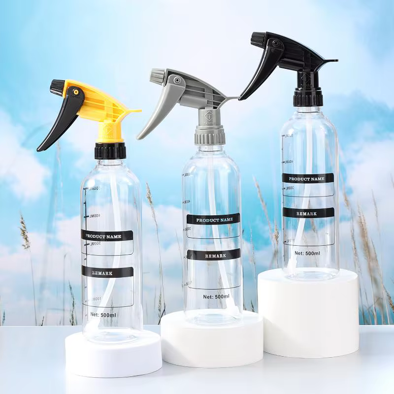 Bouteille pulvérisatrice de haute qualité de 500 ml, résistante aux acides et aux alcalis, idéale pour une utilisation professionnelle en salon