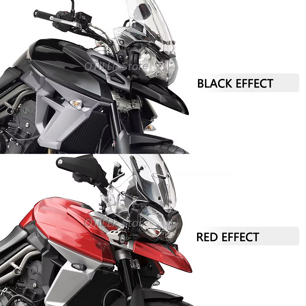 Nouveau Kit de garde-boue d'extension de garde-boue de bec avant de moto carénage pour Tiger800 Tiger 800 2011 2012 2013 2015 2016 2017