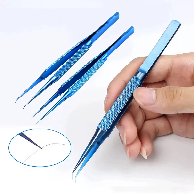 Pince anti-magnétique en alliage de titane pour la réparation électronique, forceps ESD professionnel pour carte mère, PCB, SMD et bijoux