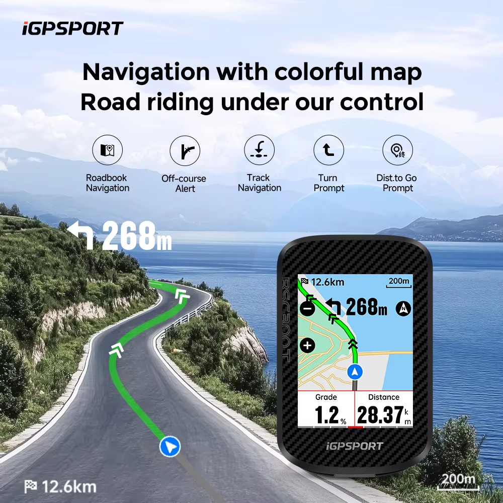 IGPSPORT BSC300 ordinateur de vélo GPS carte hors ligne mondiale odomètre de cyclisme BSC 300 Support changement électro