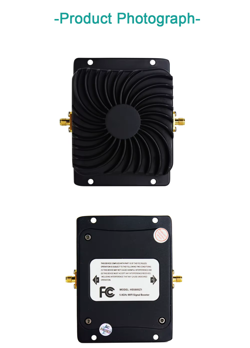 EDettes-Amplificateur de Signal de Puissance Wi-Fi 2.4GHz, Routeur 8W, Télécommande Sans Fil, Longue Portée