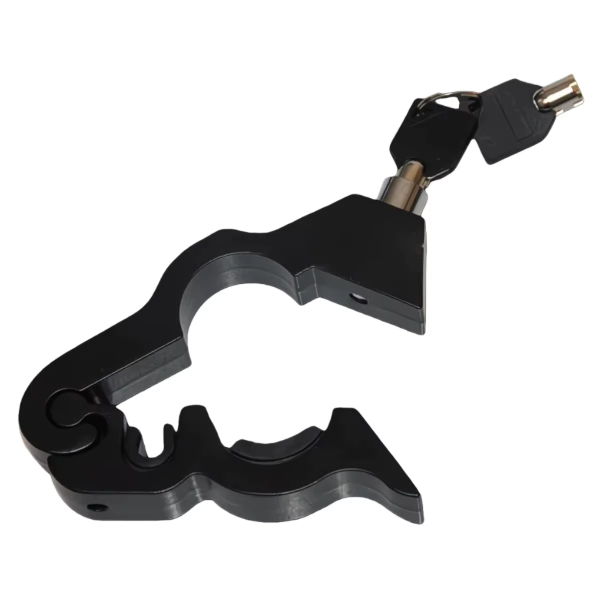 Poignée de guidon de moto en alliage d'aluminium, poignée de guidon de vélo électrique, verrou antivol pour scooter, guidon de vélo