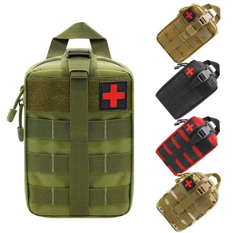 Sac tactique, sac d'accessoires, kit d'accessoires, sac de taille tactique, sac multifonctionnel camouflage, sac de sauvetage pour l'alpinisme en plein air