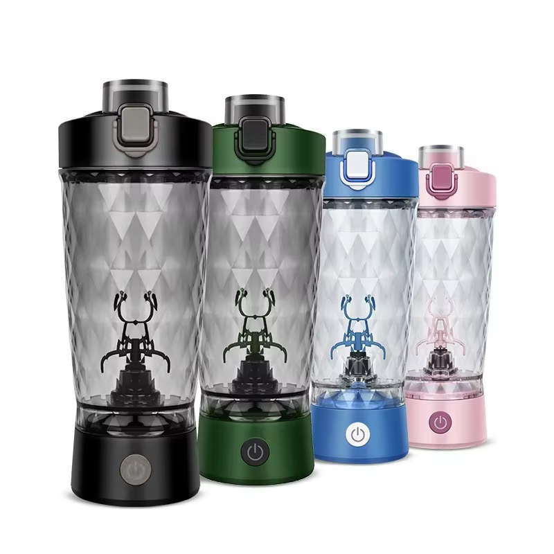 Bouteille mélangeuse électrique automatique 650 ml pour protéines en poudre