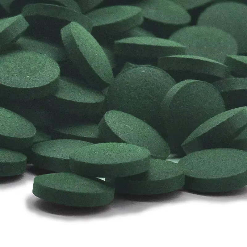 Comprimés de spiruline de haute pureté