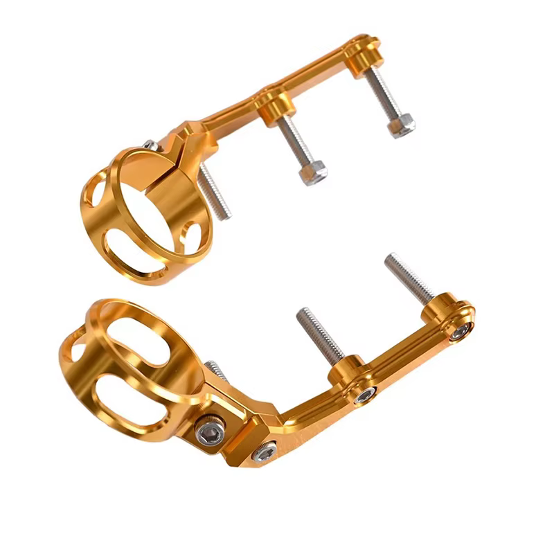 Supports de réservoir à distance d'amortisseur, accessoires de moto pour Harley Touring Road Glide Street Glide Road King FLHX 2014