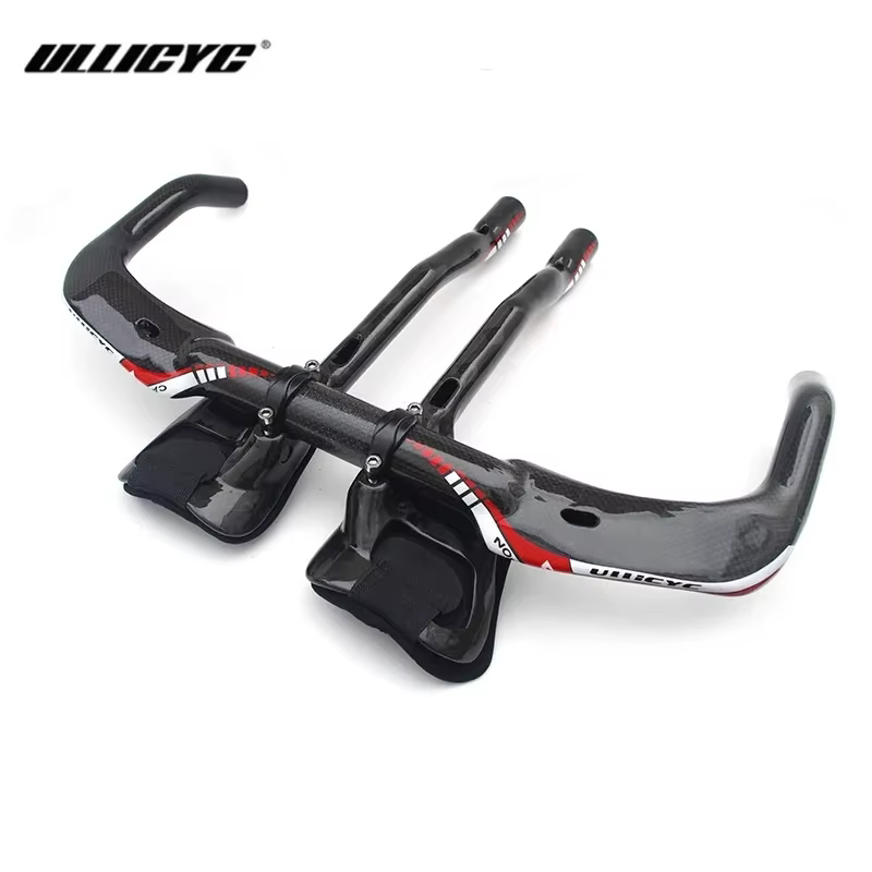 Aero Base Bar Guidon de vélo de route en fibre de carbone TT Triathlon