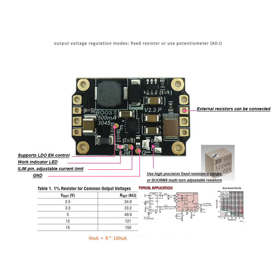 Batterie de Sotchi 3V 5V 9V 12V 15V Booster Audio RF Radio Amplificateur Alimentation DC-DC Boost LT3045 Tension linéaire à faible bruit