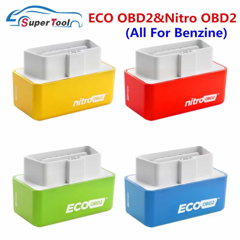 15% économiseur de carburant de voiture Nitro ECO OBD2 Diesel Nitro ECOOBD2 Benzine Protol gazole voitures Nitro OBD ECO OBD 2 boîte de réglage de puce Benzine