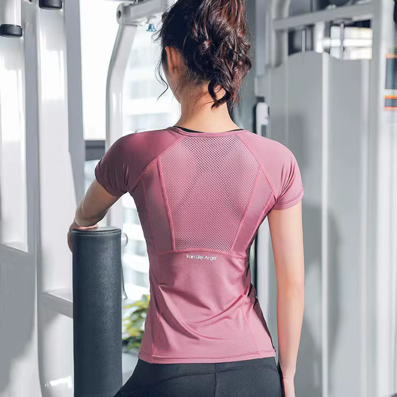 Vêtements de Sport pour femmes pour Fitness course Jogging sans couture à manches longues gymnase femme chemise