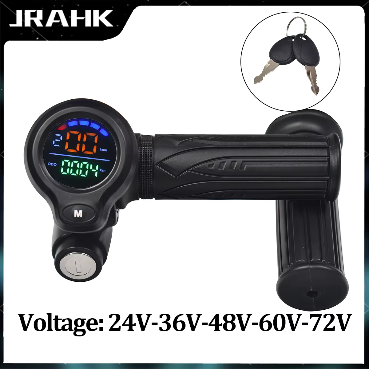 JRAHK vélo Scooter électrique accélérateur affichage Ebike