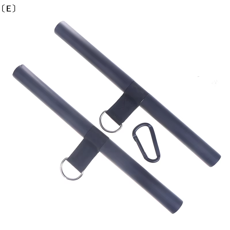 〔E〕Accessoire de musculation à domicile Barre de traction de 40 cm pour poulies latérales et triceps – Équipement de gym