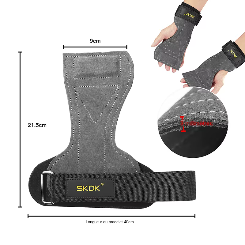 SKDK – protège-paume pour poignées de gymnastique