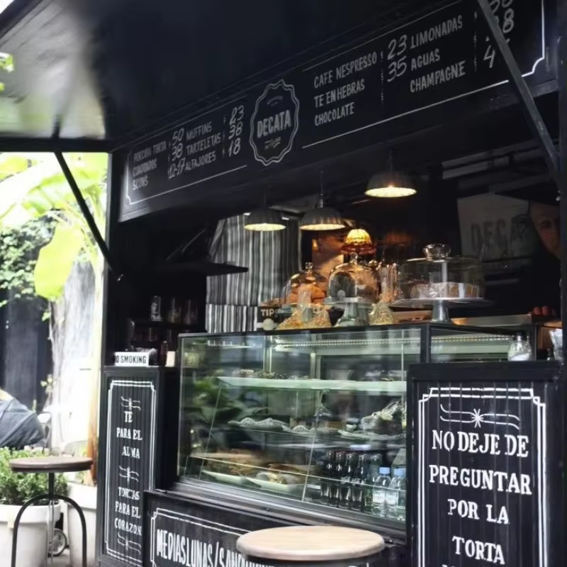 Barres mobiles personnalisées entièrement équipées Taco barbecue café rue chariot de nourriture boulangerie camion de nourriture avec équipement Commercial de haute qualité