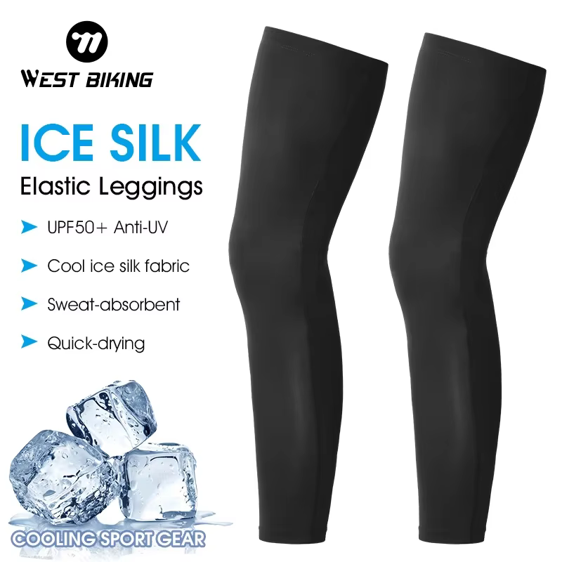 WEST BIKING – manches de jambes antidérapantes