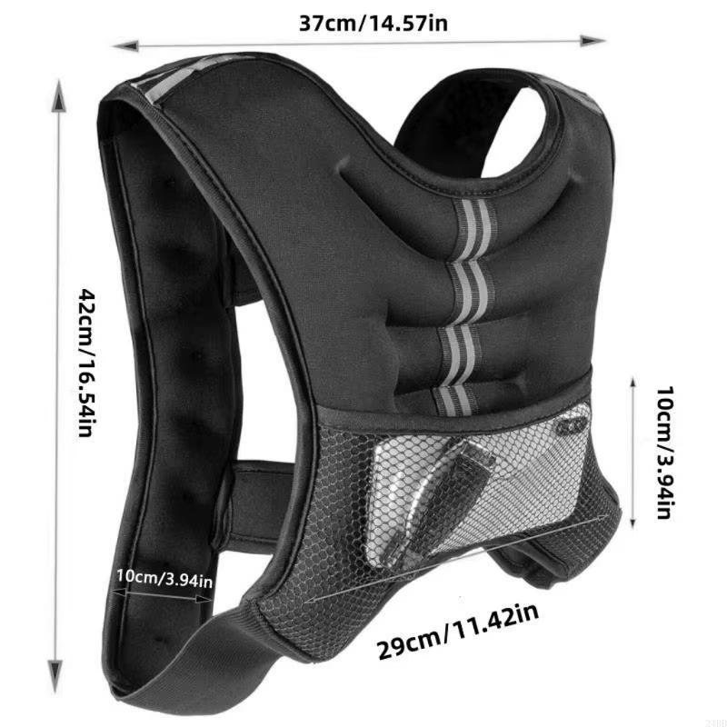 Gilet d'entraînement pour les entraînements course à pied