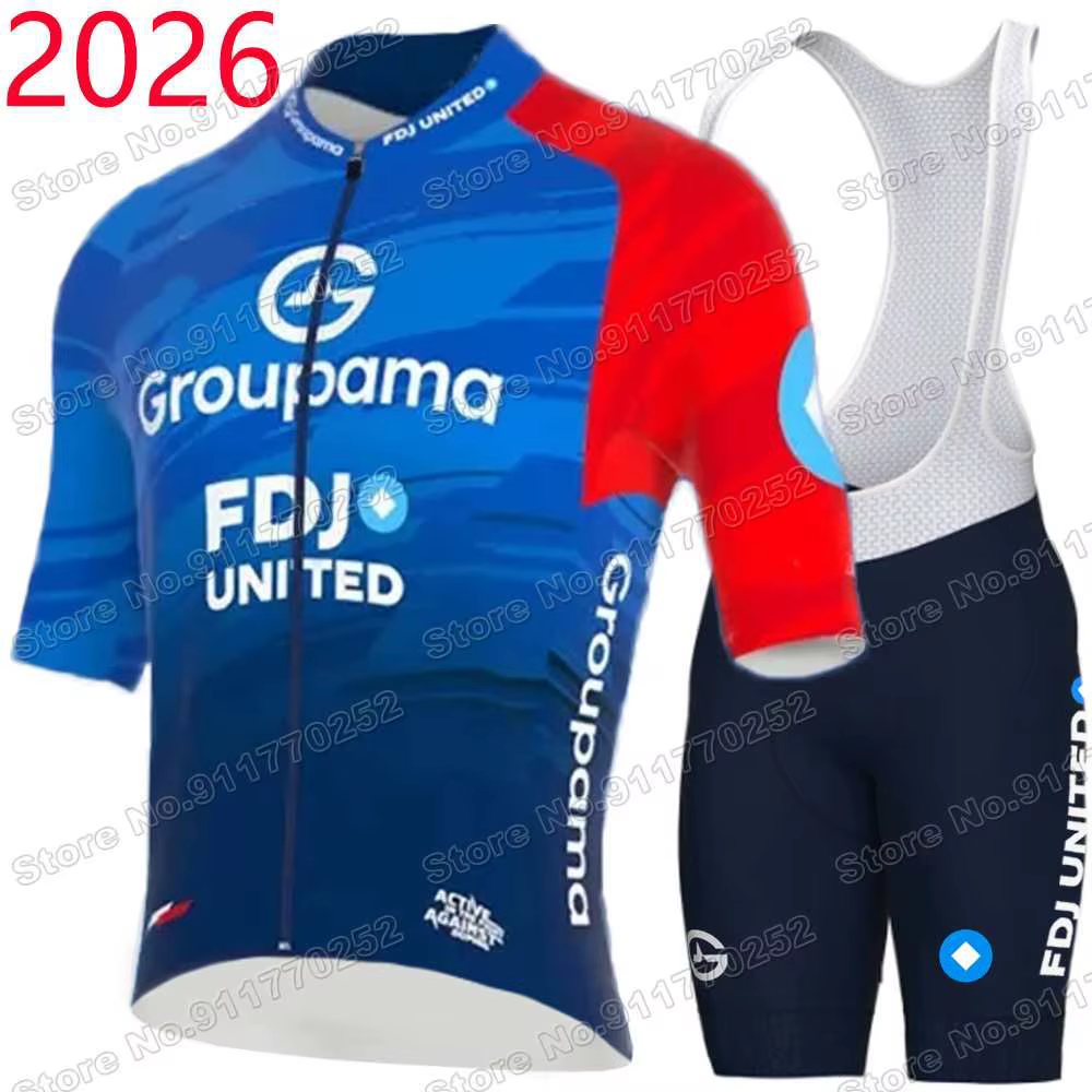 Maillot de Cyclisme Équipe FDJ 2026