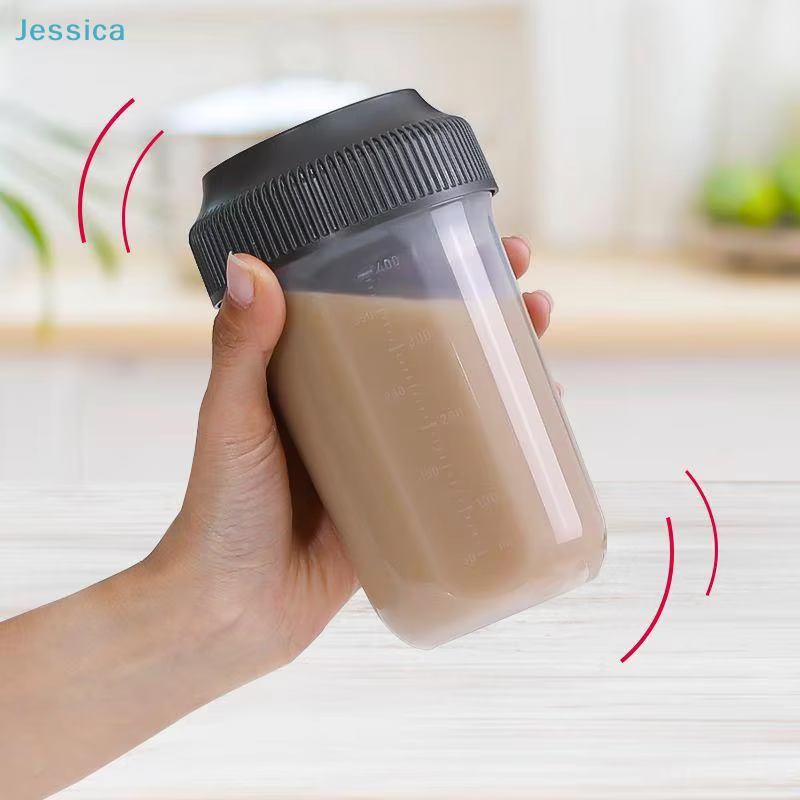 ♥ Bouteille shaker multifonction pour protéines - Gobelet en plastique sans BPA de 560 ml