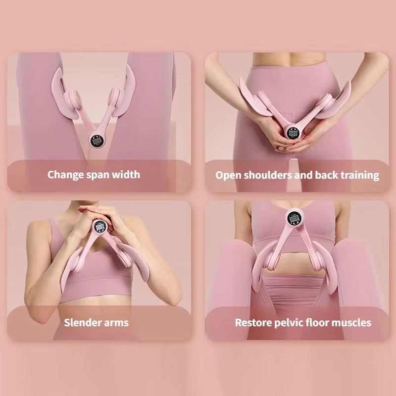 Entraîneur musculaire du plancher pelvien confortable et antidérapant, exercice des cuisses, pour la récupération post-partum, entraînement des jambes et des fesses
