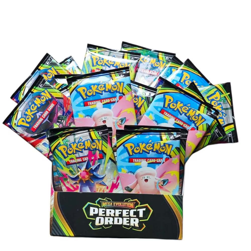 Boîte de boosters Pokémon Mega Evolution Version anglaise CHAOS RISINC Ascended Heroes Phantasmal Flames Collection de cartes à collectionner TCG