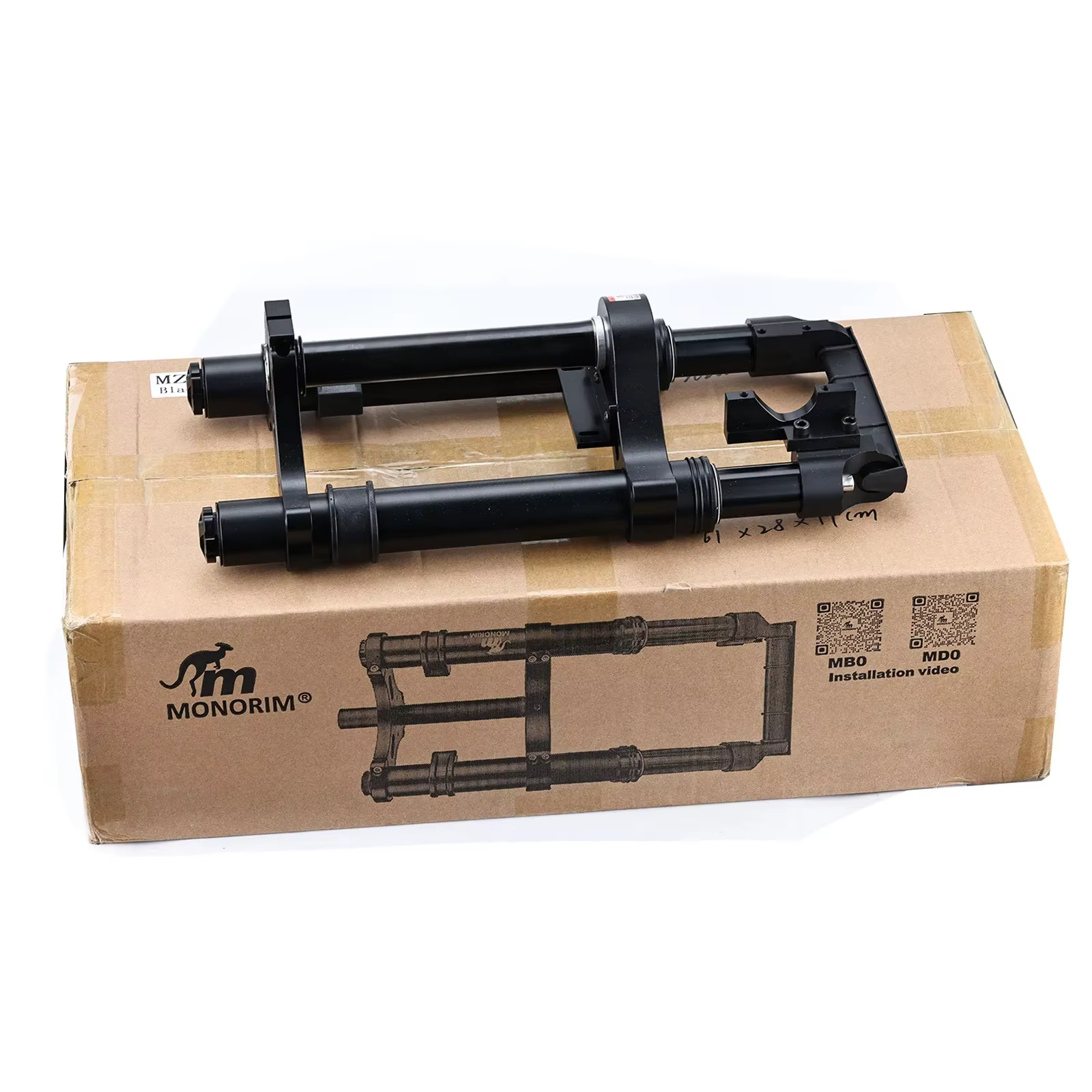 Suspension avant Monorim MZ3 V2.0 pour trottinette électrique Segway ZT3 ZT3 Pro, amortisseur à réglage pneumatique, pièces détachées