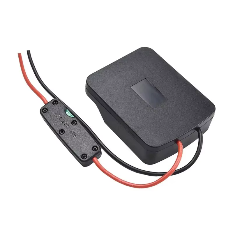 Kit de roue d'adaptateur de batterie d'alimentation pour batterie Parkside 20V avec fusibles et interrupteur, convertisseur de batterie pour jouets de voiture Rc, accessoires d'outils