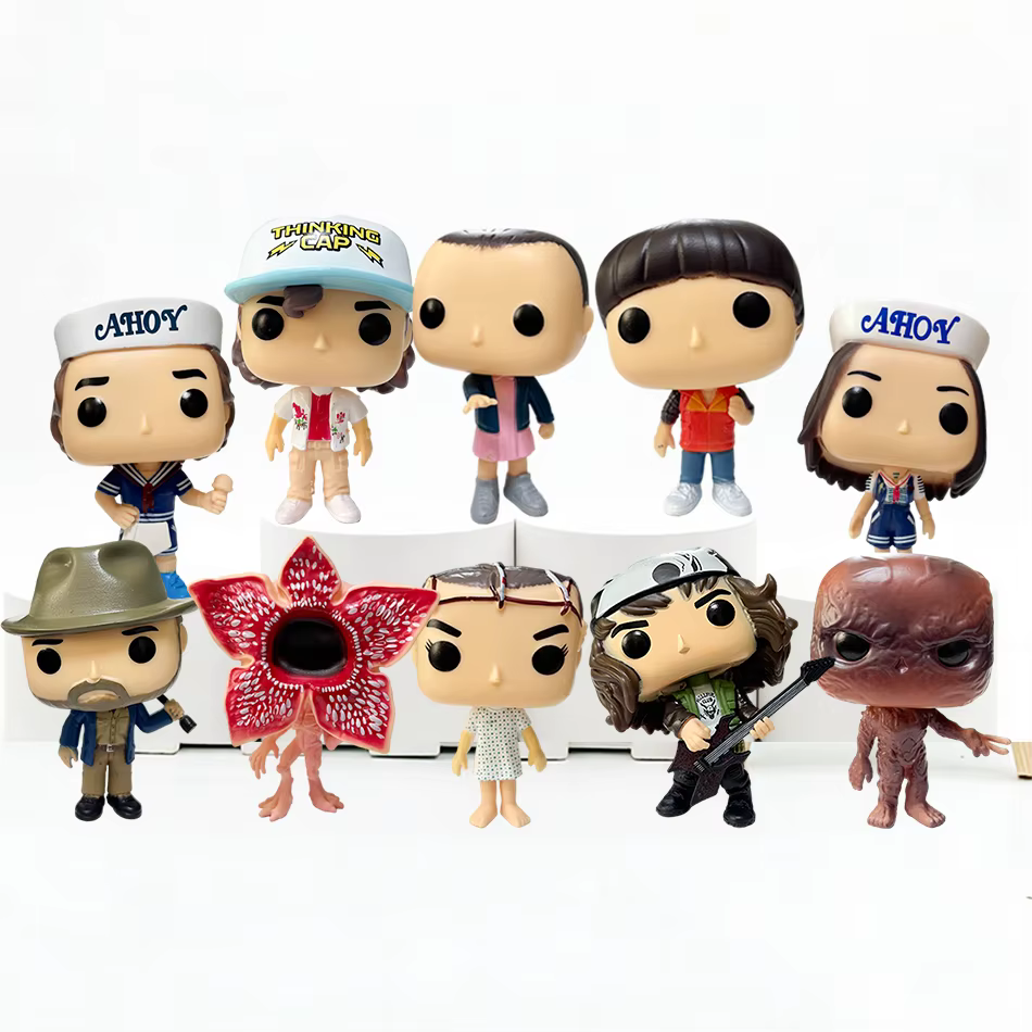 Figurine de dessin animé Strangers Things Jane Ives/Will Byers/Mike Wheeler, figurine d'action Cosplay, ornement en vinyle, jouet, cadeau du nouvel an