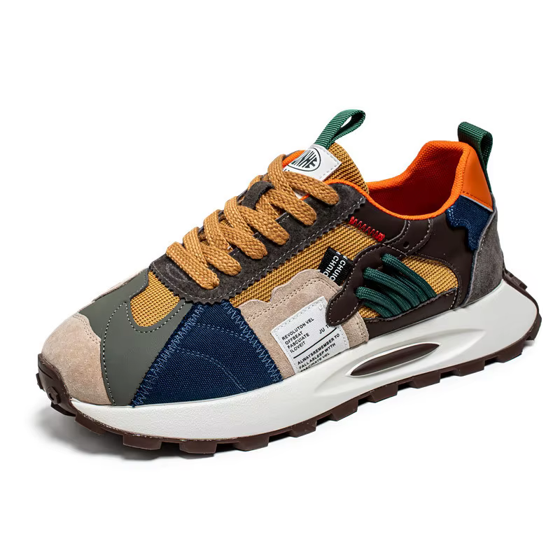 Chaussures de sport décontractées pour hommes, randonnée en plein air, tendance, mode streetwear, confortables