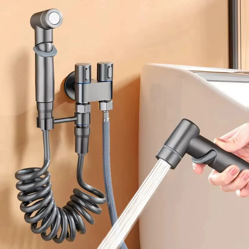Bidet de nettoyage de toilettes, ensemble de pulvérisateur de toilettes, eau froide, accessoires de Toilette portables, lavage de salle de bains à main, Douche anale
