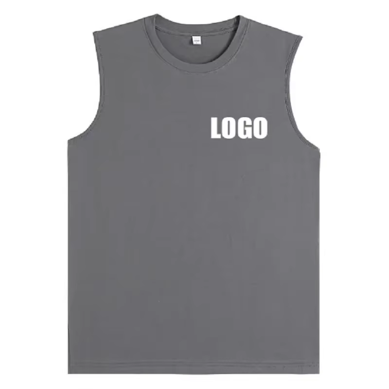 Gilet de sport en coton pour hommes