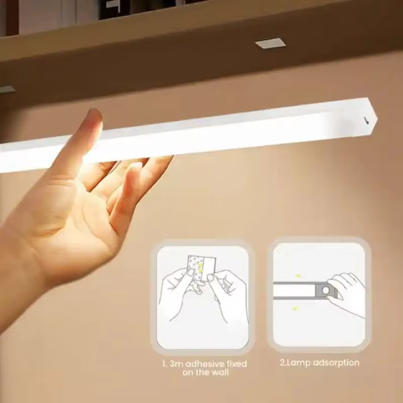 LED sans fil veilleuses capteur de mouvement lumières placard cuisine veilleuses chambre détecteur lumière armoire escalier rétro-éclairé