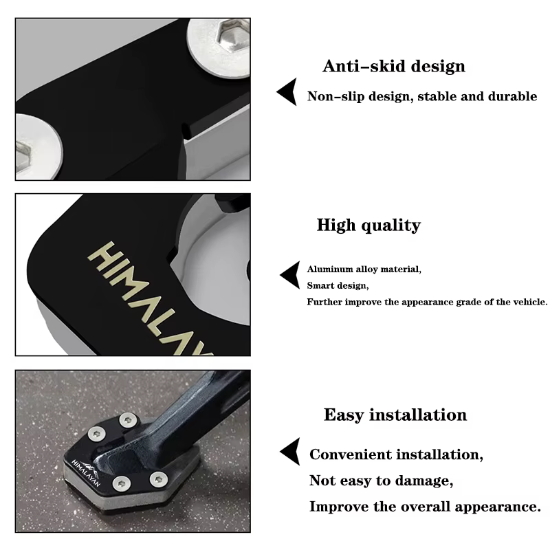 2025 Himalayan Fit For Royal Enfield HIMALAYAN 450 Himalayan450 Accessoires Moto Extension de Repose-Pied Latéral