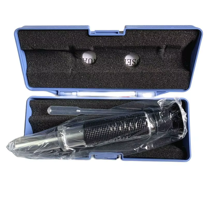 Réfractomètre Portable Brix Sugar 0-32% testeur RHB-32ATC avec boîte