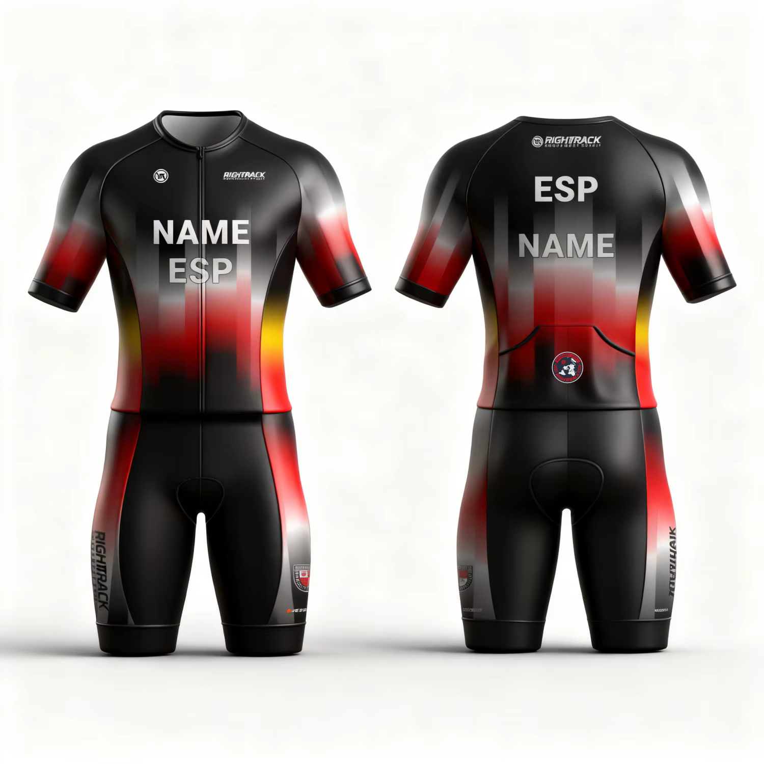 Impression sur demande Trisuit personnalisé Triathlon combinaison vêtements