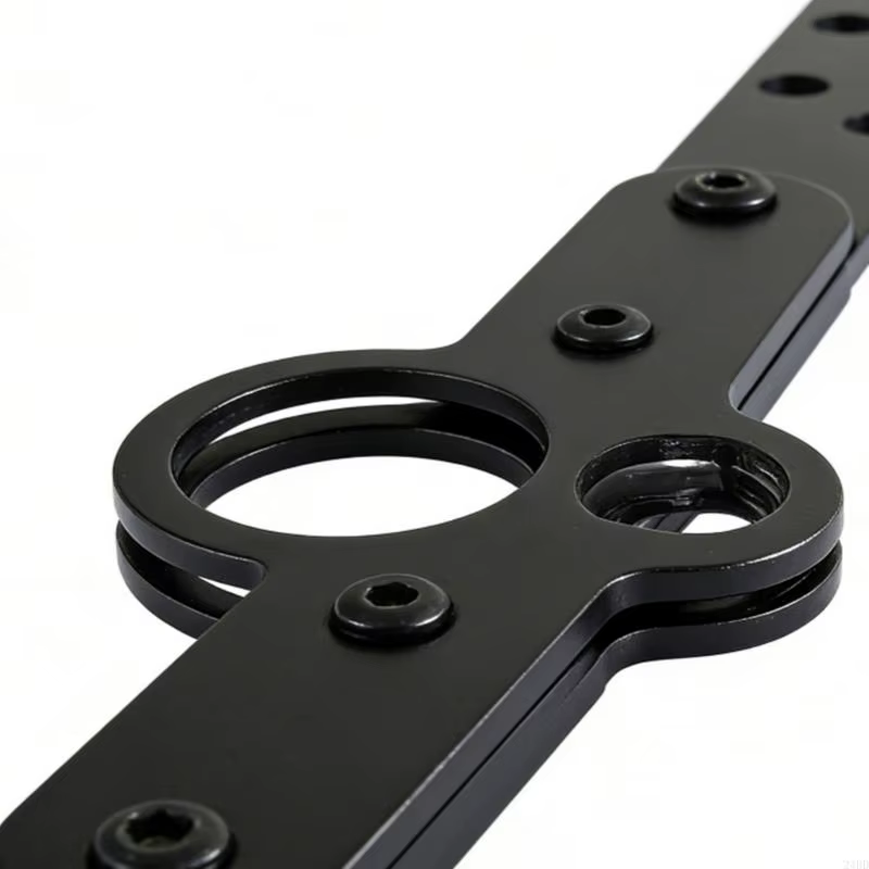 Barre traction haute réglable avec poignée ergonomique