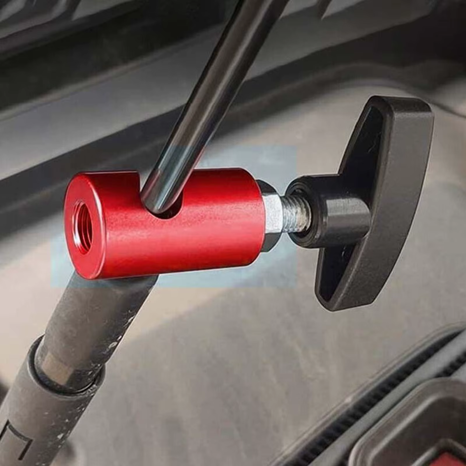 Dispositif anti-serrage de barre de levage de capot de voiture, installation facile, clips de capot, support le plus récent, permet d'accéder au compartiment moteur