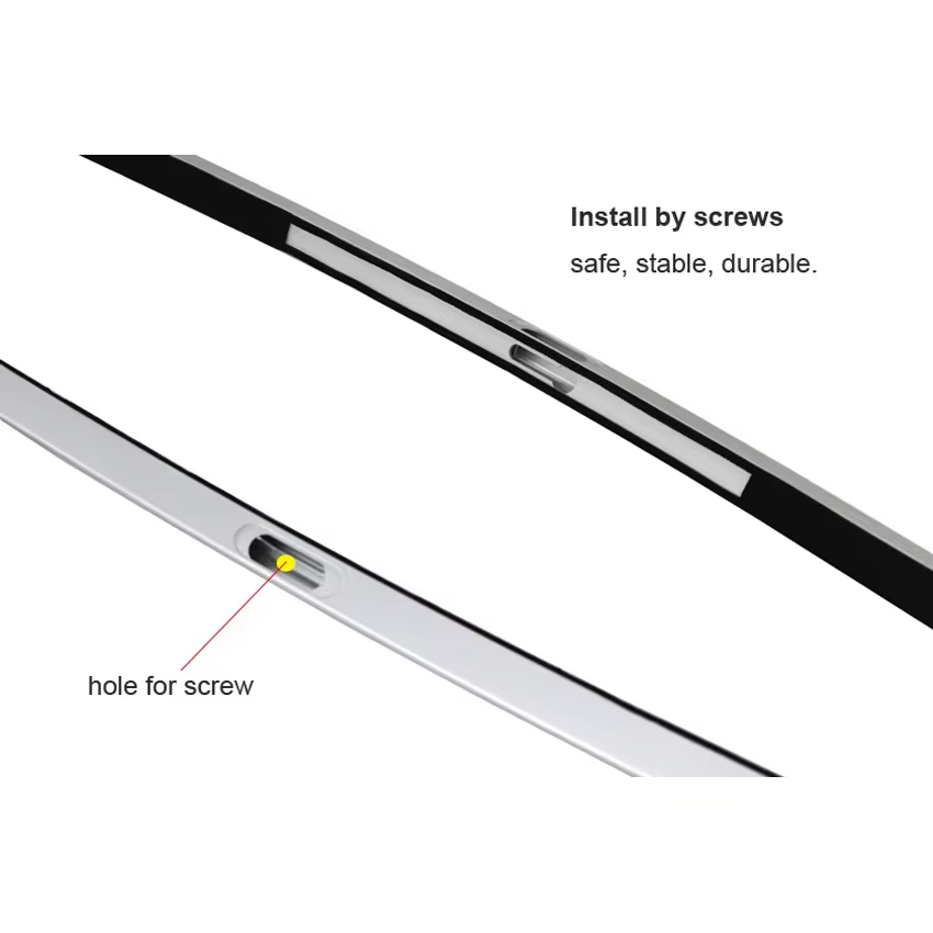 Barre de toit en aluminium de style OEM, rail de toit pour Mercedes-Benz GLC Coupé, fixation par vis au lieu de colle, style original