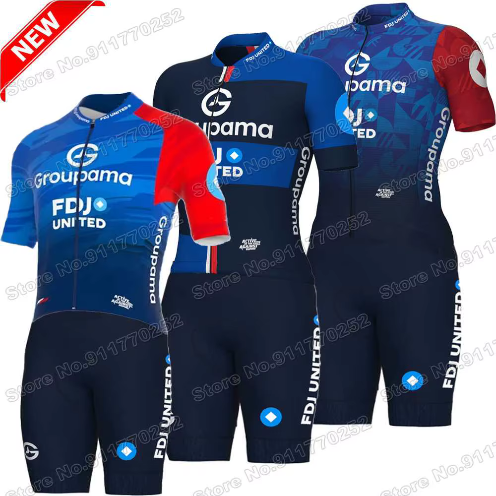 Maillot de Cyclisme Équipe FDJ 2026