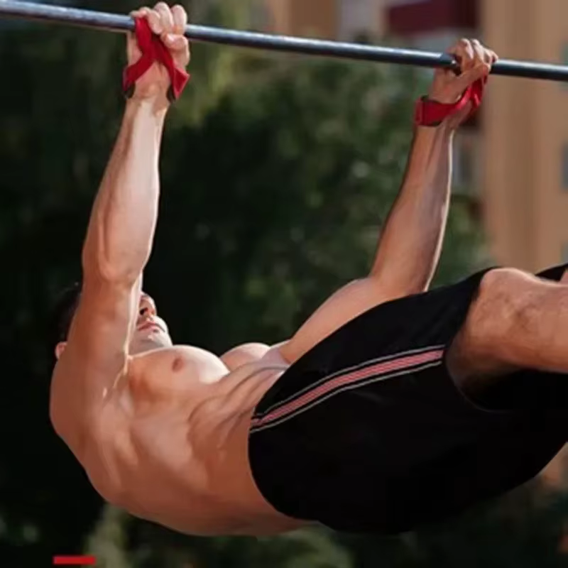 1 Paire de Sangles de Musculation pour Haltères, Ceinture de Soutien pour Soulevé de Terre, Bandes Antidérapantes pour Poignées, Sangles de Poignet, Ceinture d'Entraînement Fitness Auxiliaire