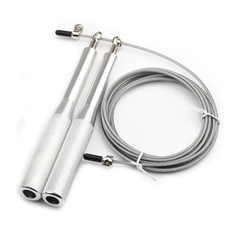 New Fitness Heavy Steel Wire Jump Rope for Crossfit Speed Training Box MMA Gym Exerciser Skipping