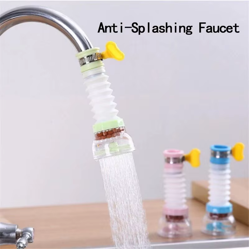 Robinet de cuisine anti-éclaboussures, peut pivoter prolonger le filtre, robinet d'eau universel pour la maison, lavabo multifonction, robinet de douche