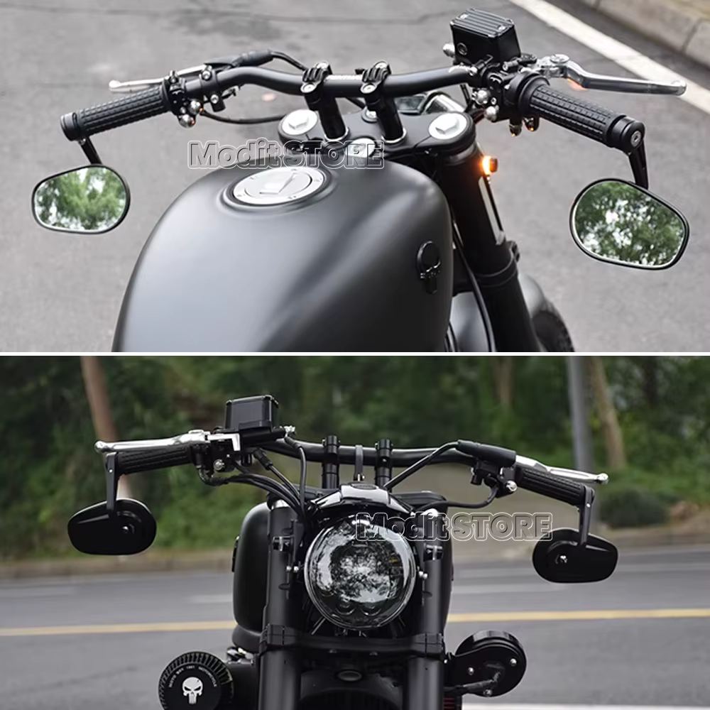 Rétroviseurs Latéraux de Guidon de Moto, Accessoires pour Royal Enfield Intertor 650 350 650