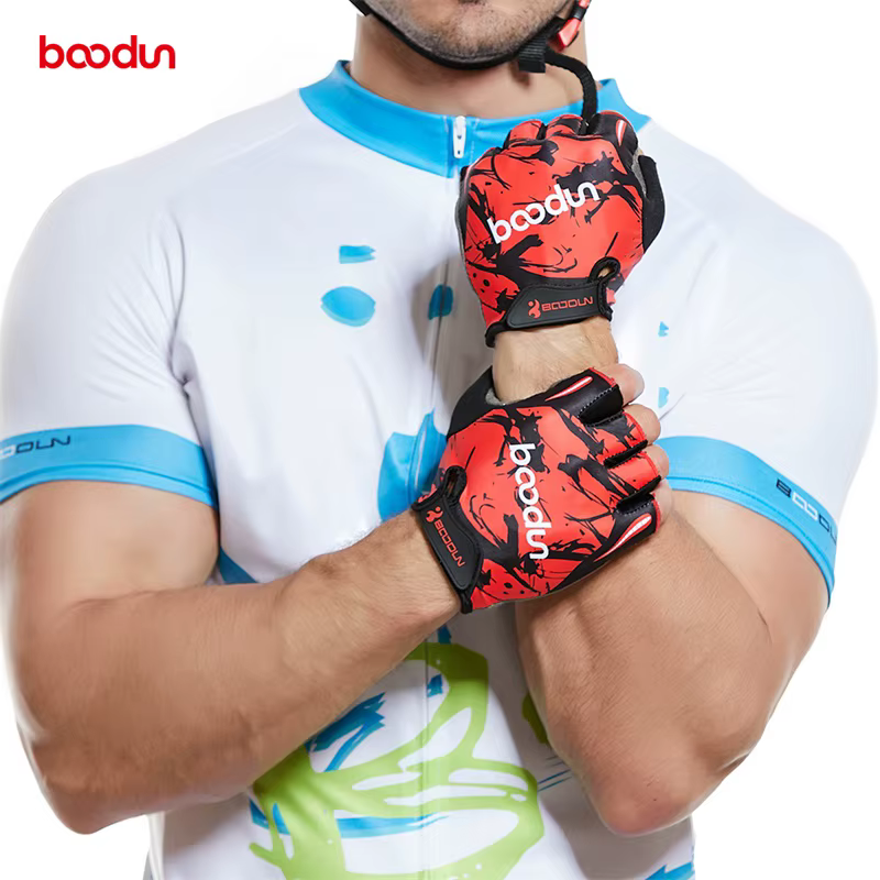 Gants de cyclisme demi-doigt pour hommes et femmes