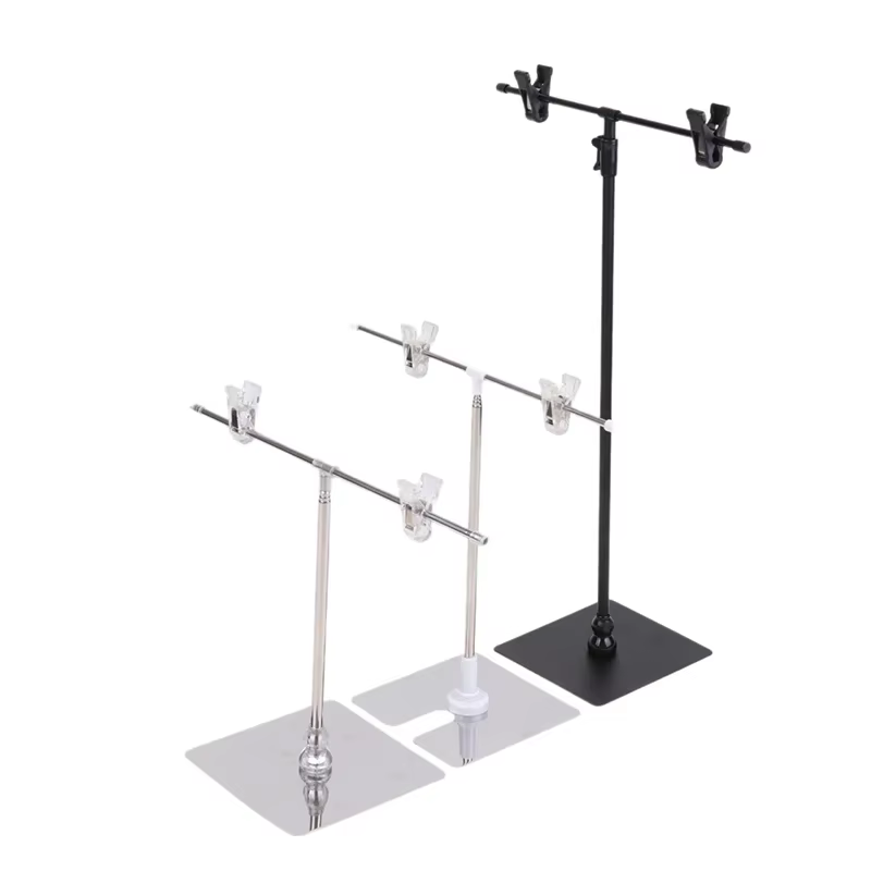 Accessoires de photographie support d'arrière-plan en forme de T accessoires de fond Photo support d'affiche pour appareil Photo Studio Photo