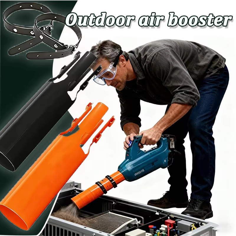 Booster d'air réglable en PVC, outil de flux d'air pour souffleur de feuilles, accessoires d'outils de compagnon d'extérieur durables à haut débit, 1 pièce