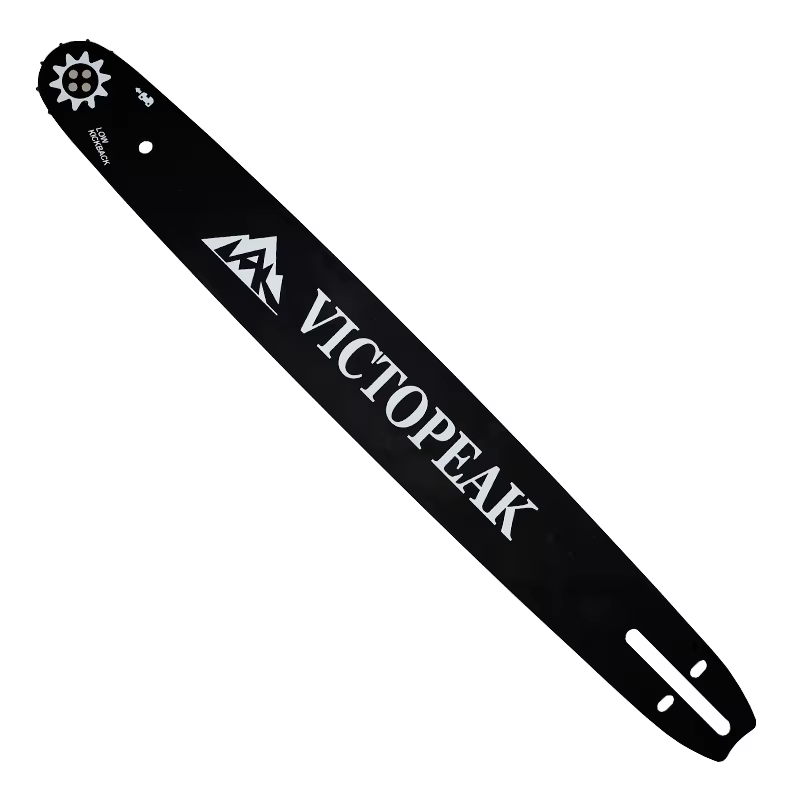 Barres de guidage 18 ''0.325" 0.058 "72 maillons pour scie à chaîne chinoise, pièces d'outils de jardin, accessoires