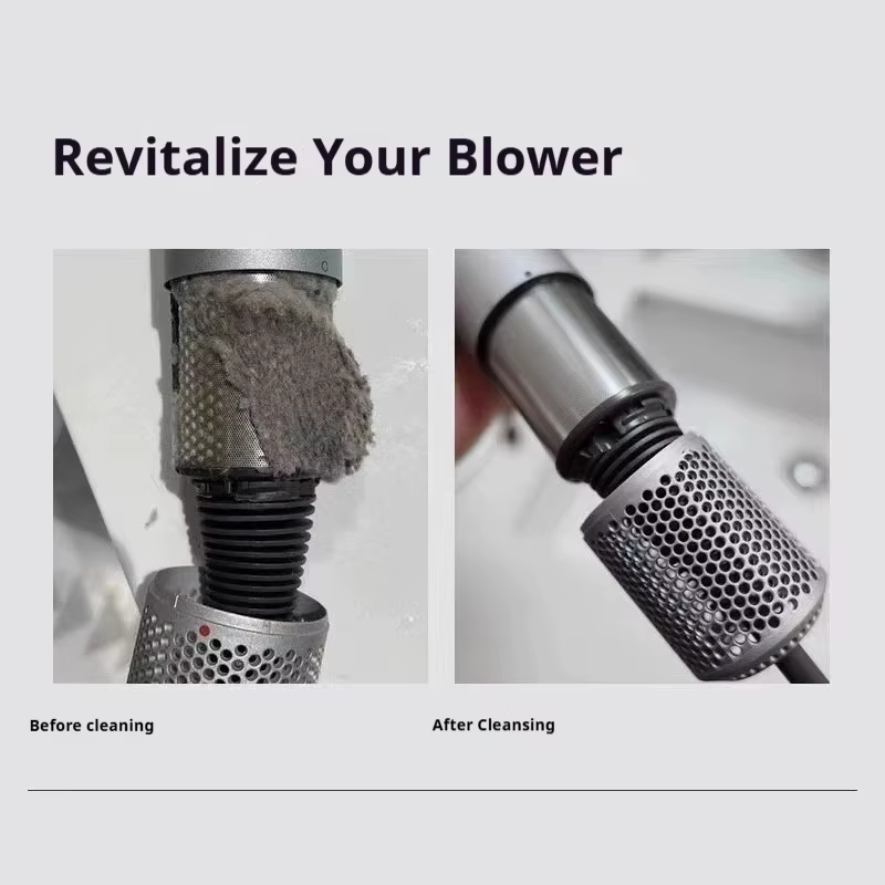 Brosse de nettoyage de filtre pour Dyson Airwrap HS01/05, accessoire de nettoyage de filtre, brosse de nettoyage pour fer à friser, brosse en matériau ABS