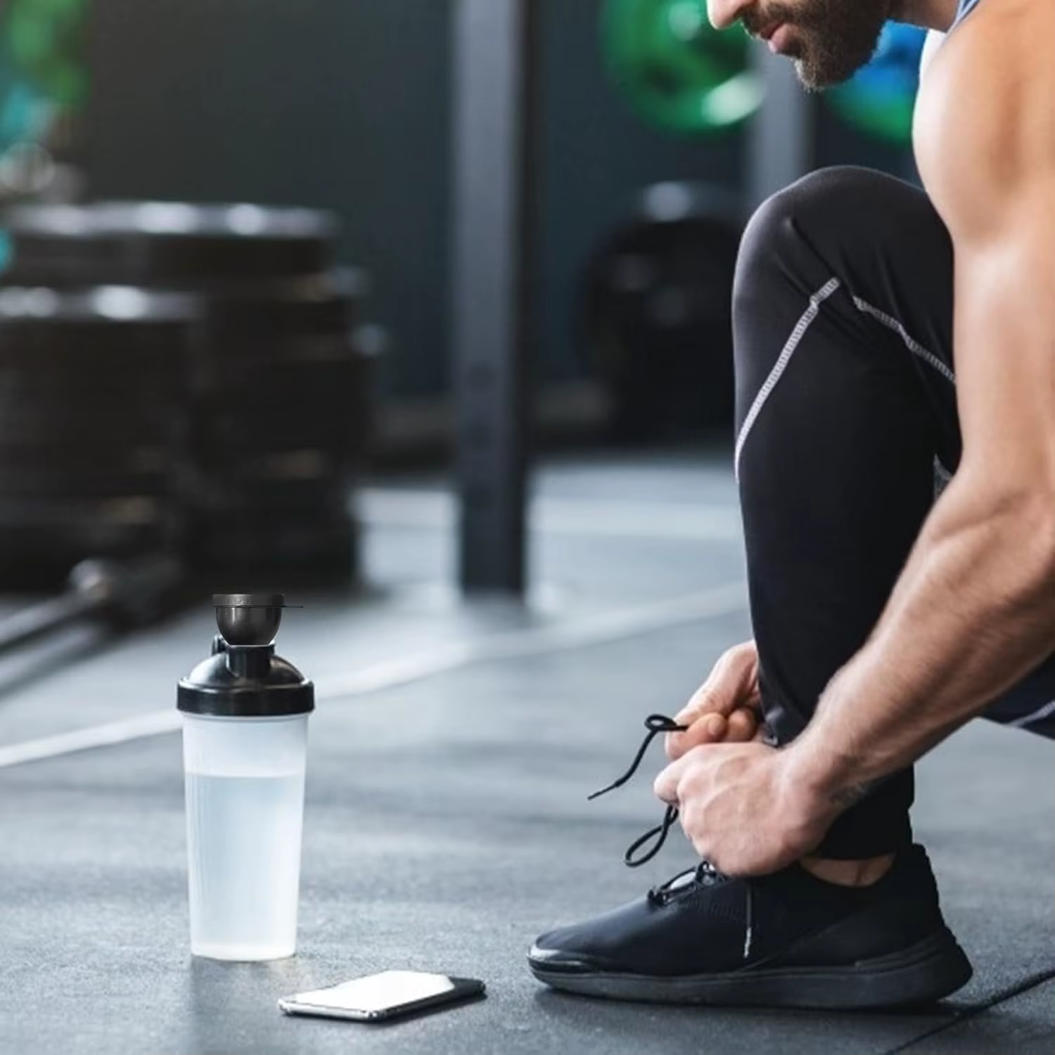 Support pour poudre protéinée de 50 ml